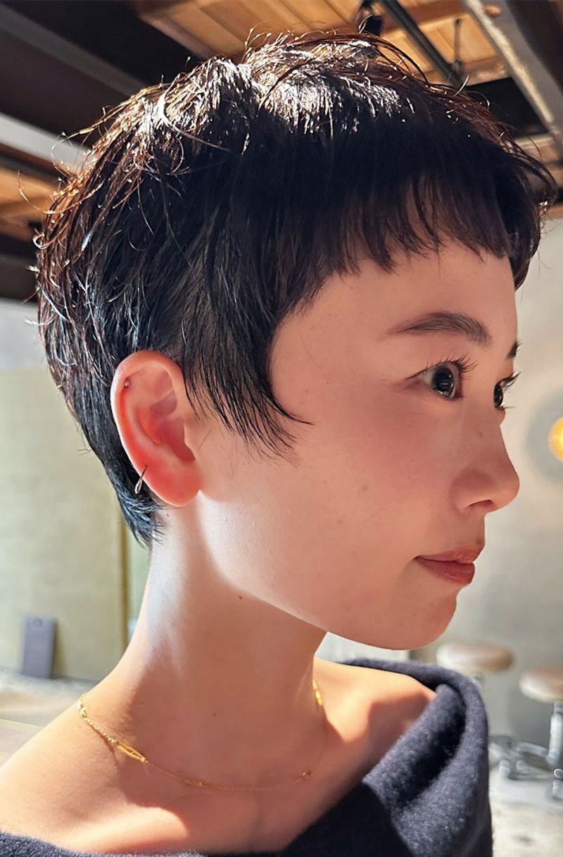 Micro Pixie with Tapered Nape