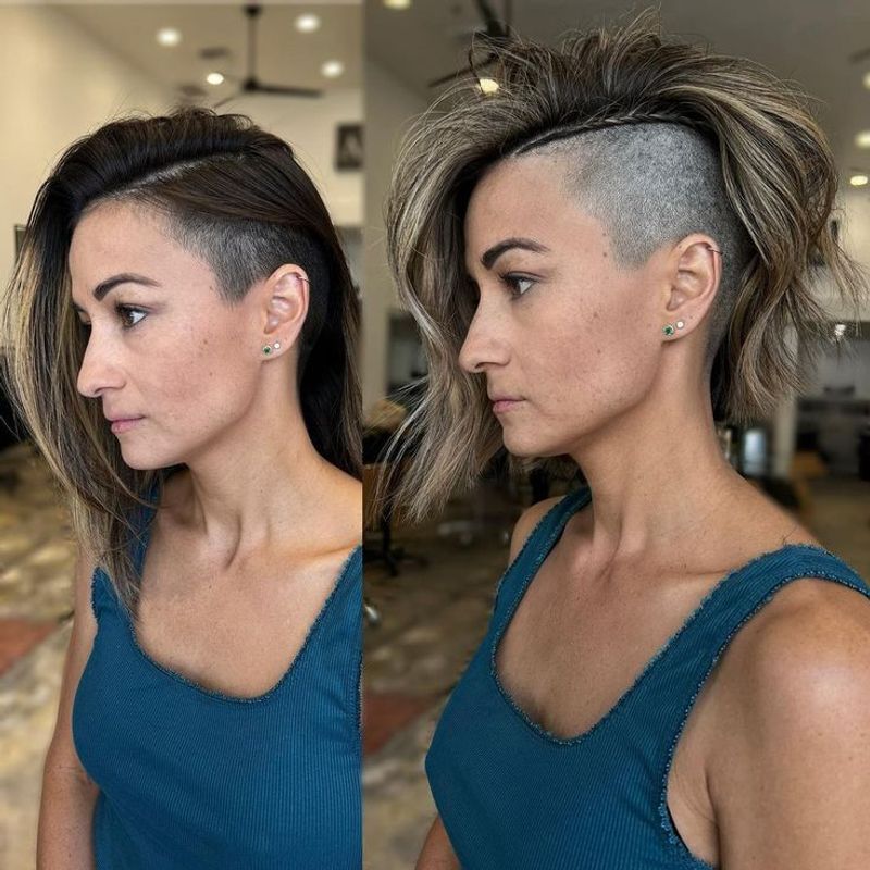 Asymmetrical Undercut
