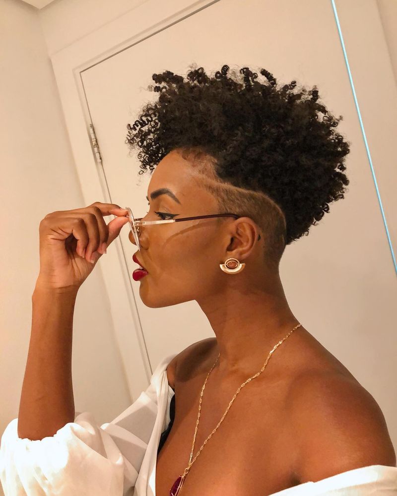 Tapered Natural Curls
