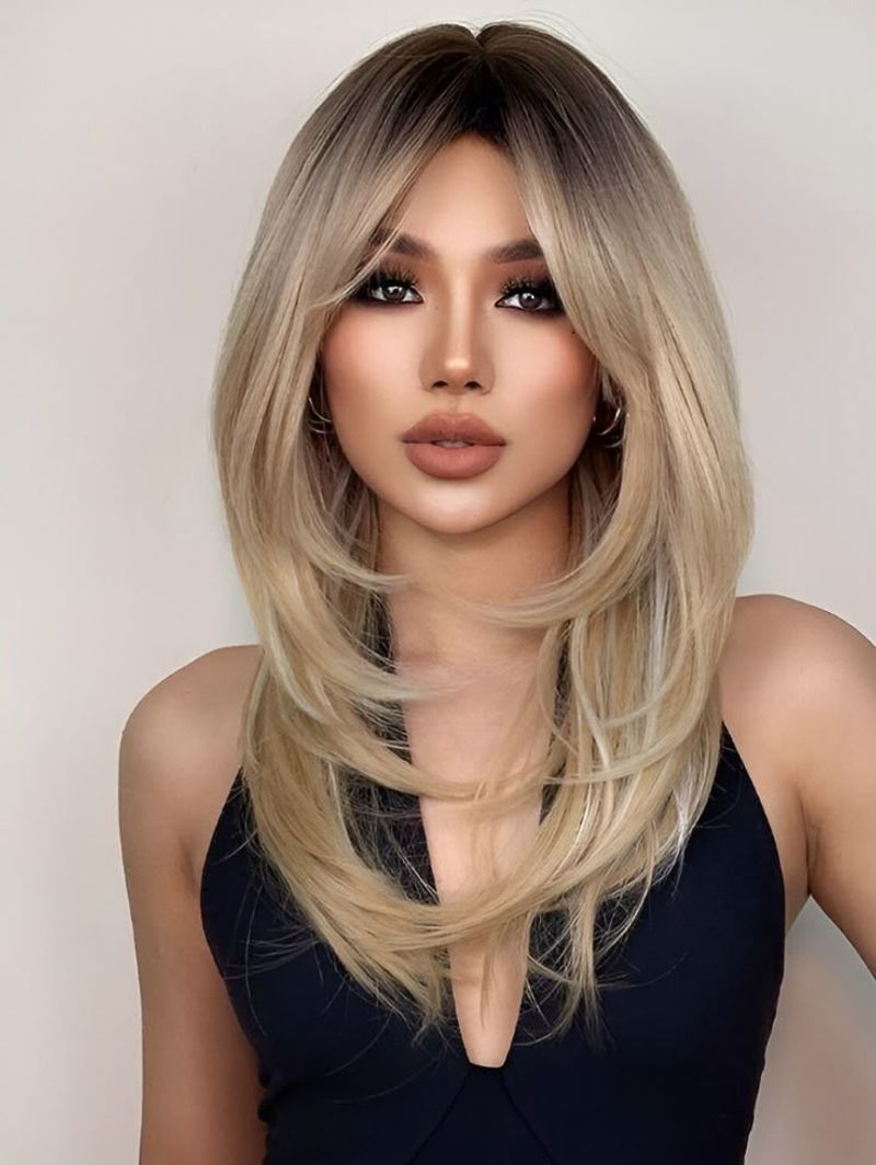 Long Layers with Face-Framing Pieces