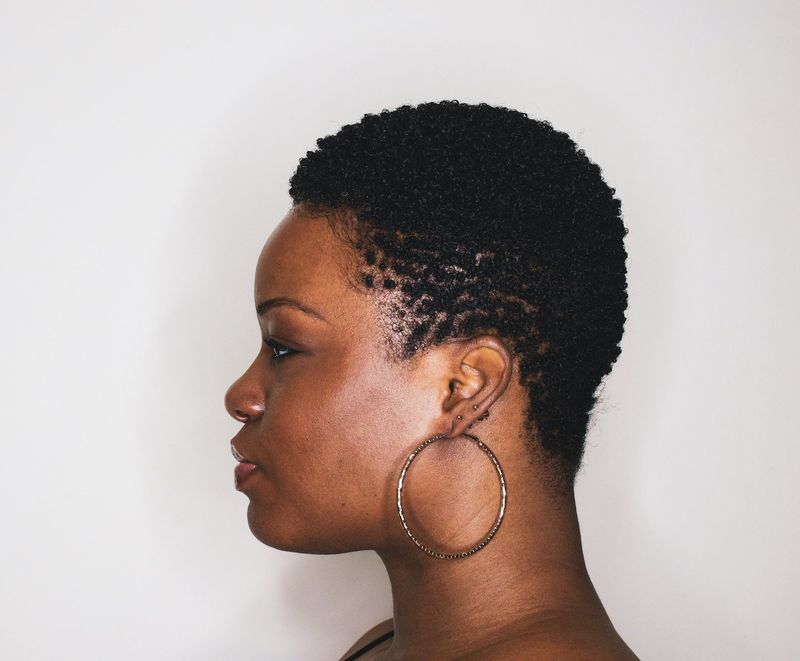 Cropped Cut with Baby Hair Styling
