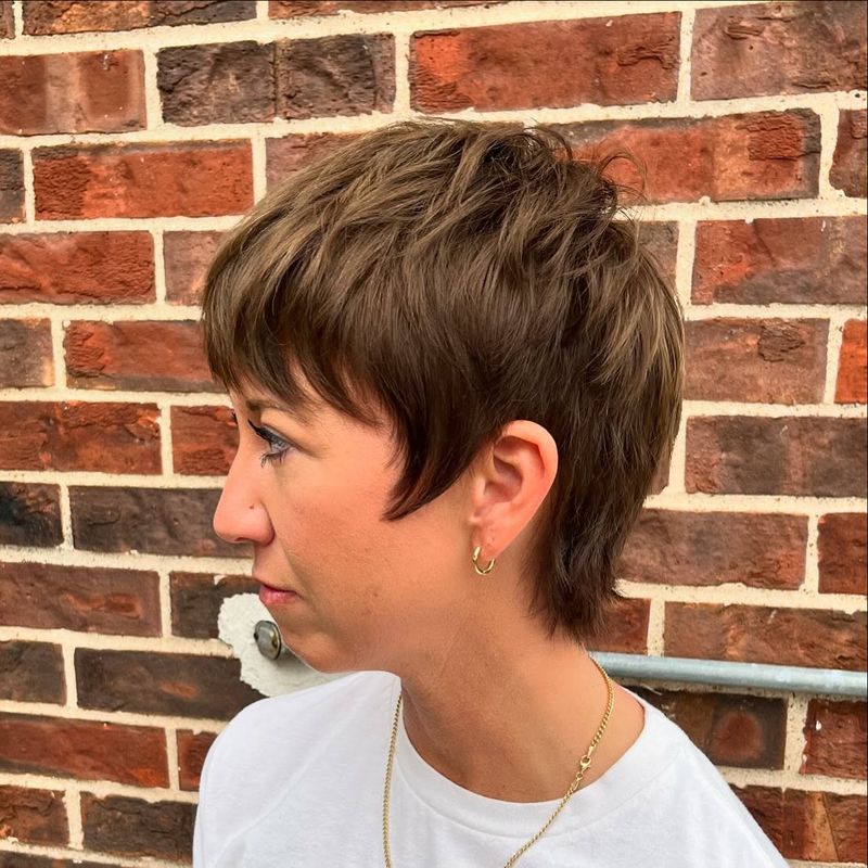 Textured Crop With Piece-y Layers