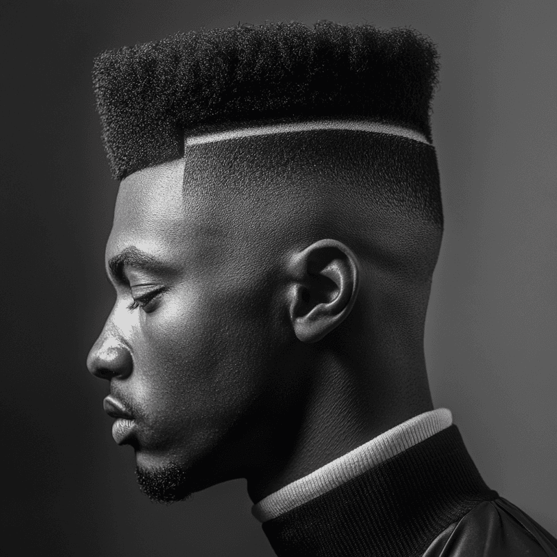 High-Top Fade: '90s Hip-Hop Royalty