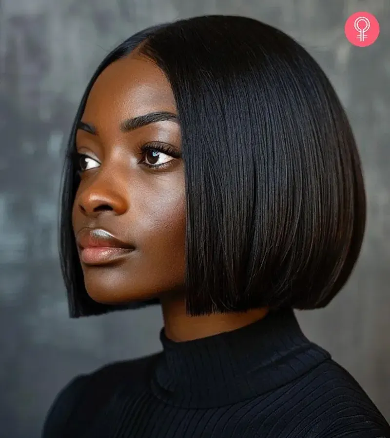 Blunt Cut with Textured Ends