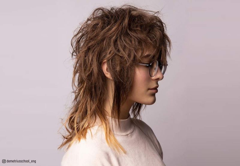 Modern Mullet with Layers