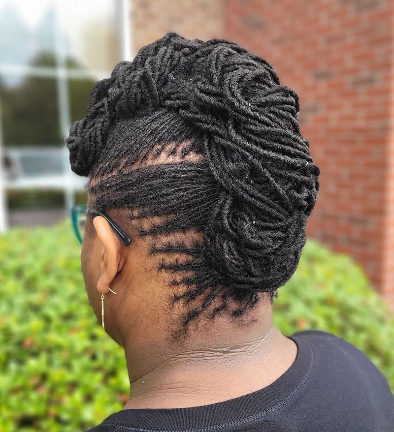 Twisted Faux Hawk