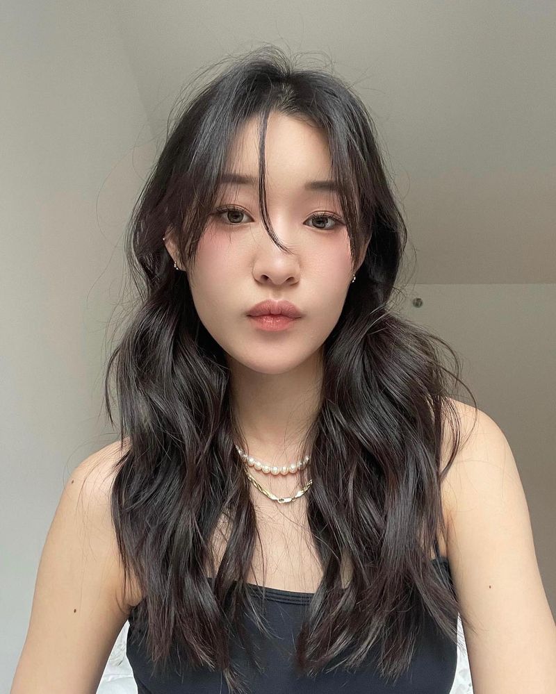 Wispy Bangs with Textured Layers