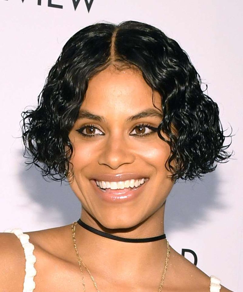 Defined Curly Bob