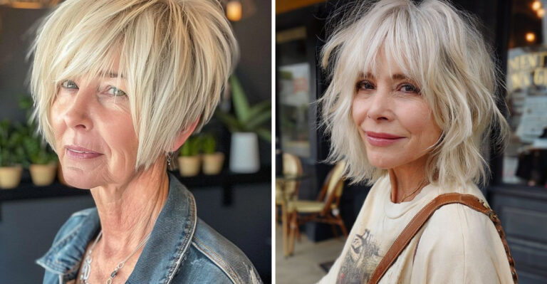 What 70 Looks Like Now: 20 Choppy Haircuts with Edge