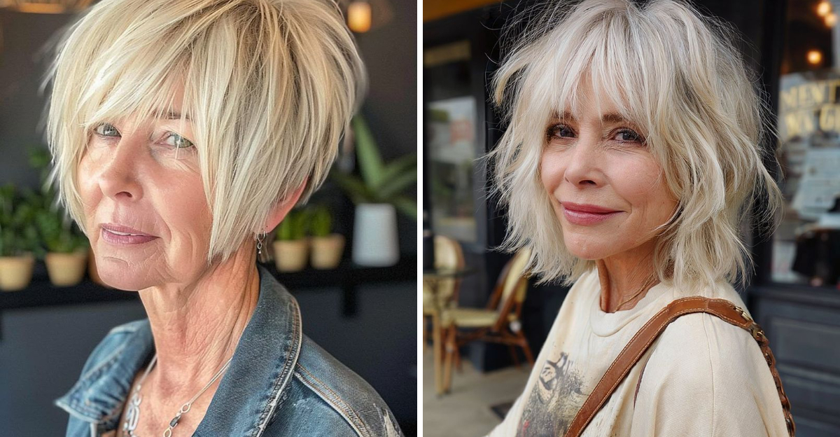 What 70 Looks Like Now: 20 Choppy Haircuts with Edge