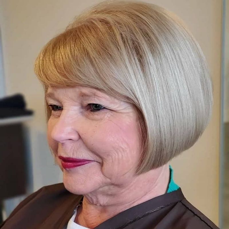 Layered Silver Bob