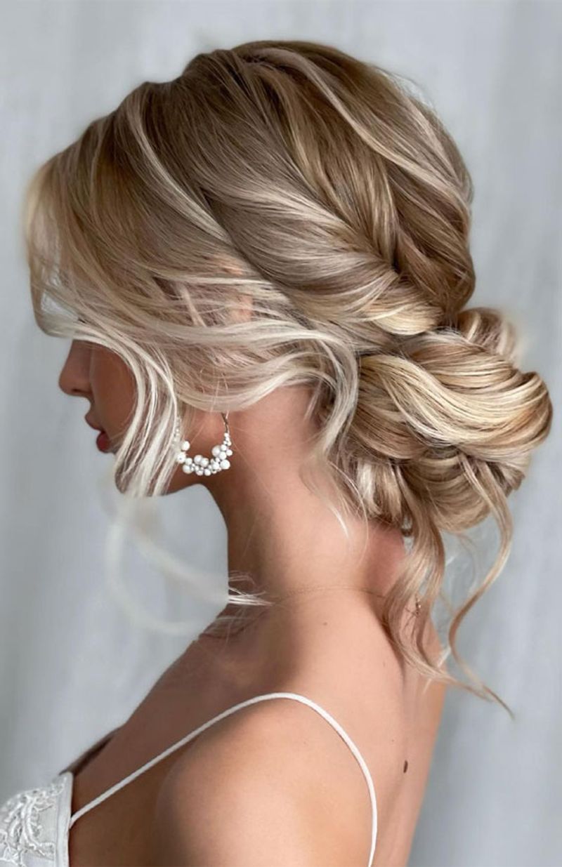 Wispy Low Chignon