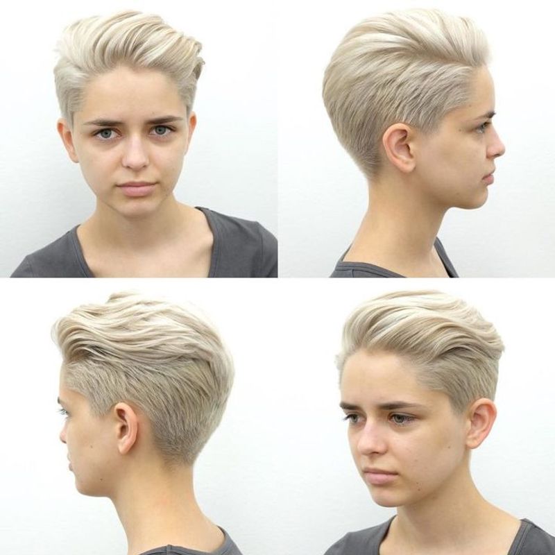 Sculpted Quiff Pixie
