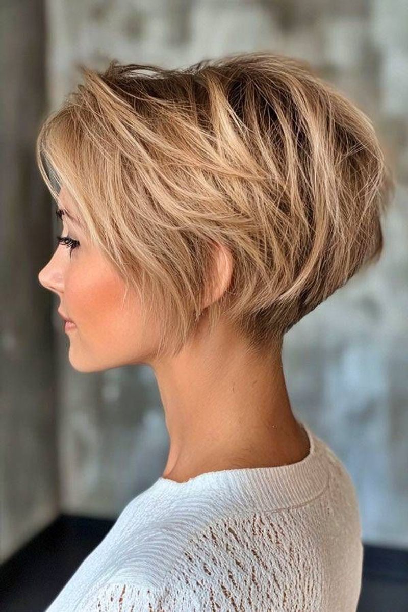 Undercut Pixie With Length