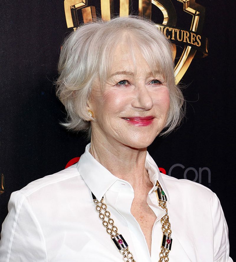The Helen Mirren Inspired Crop