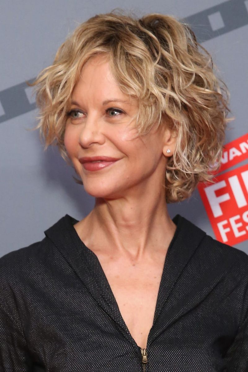Curly Pixie with Height
