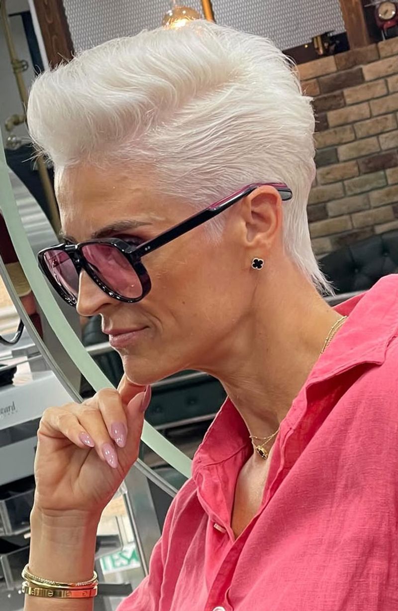 Dramatic Pompadour Pixie