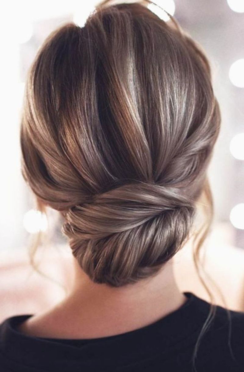 Wispy French Twist