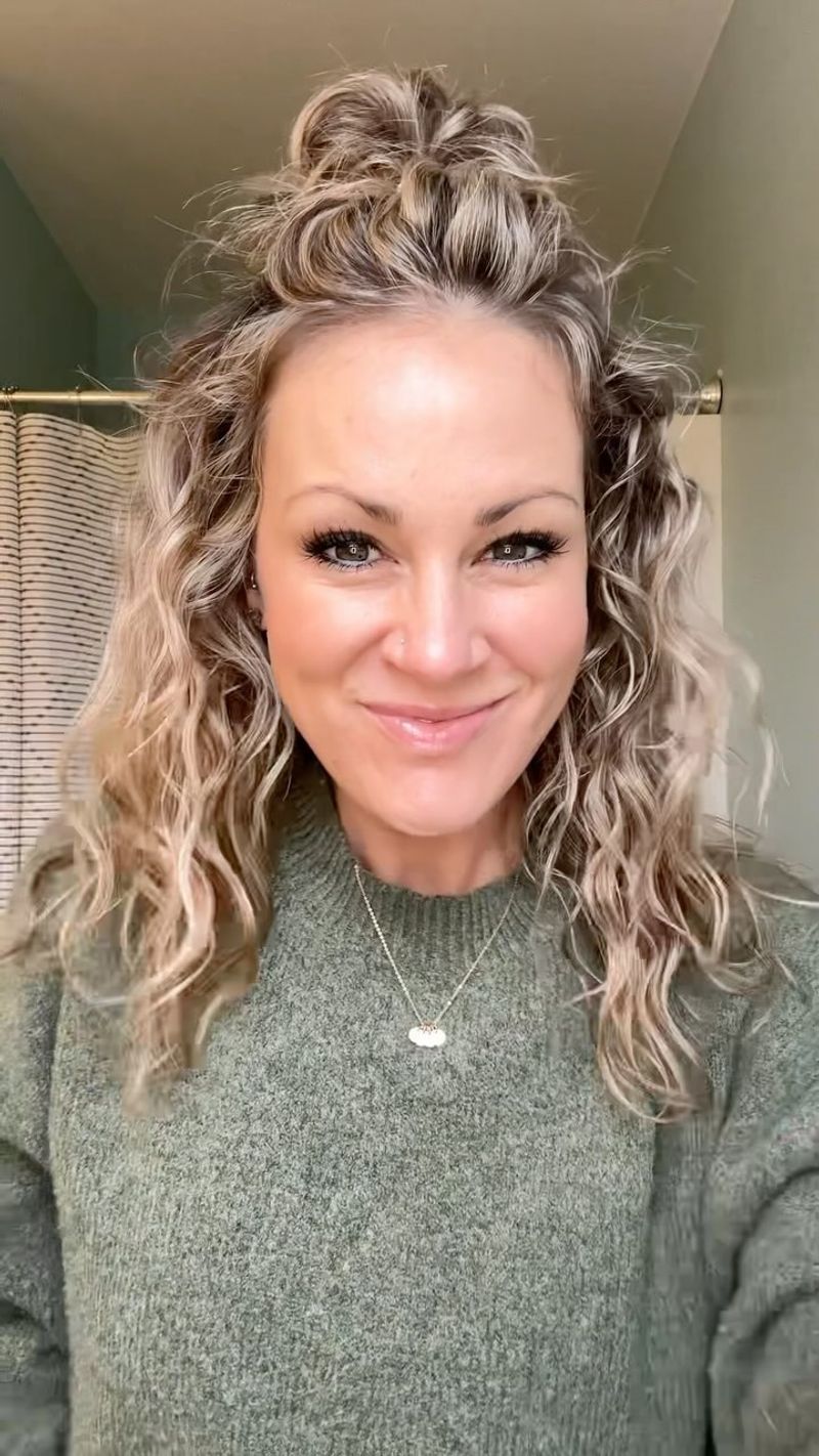 Half-Up Topknot