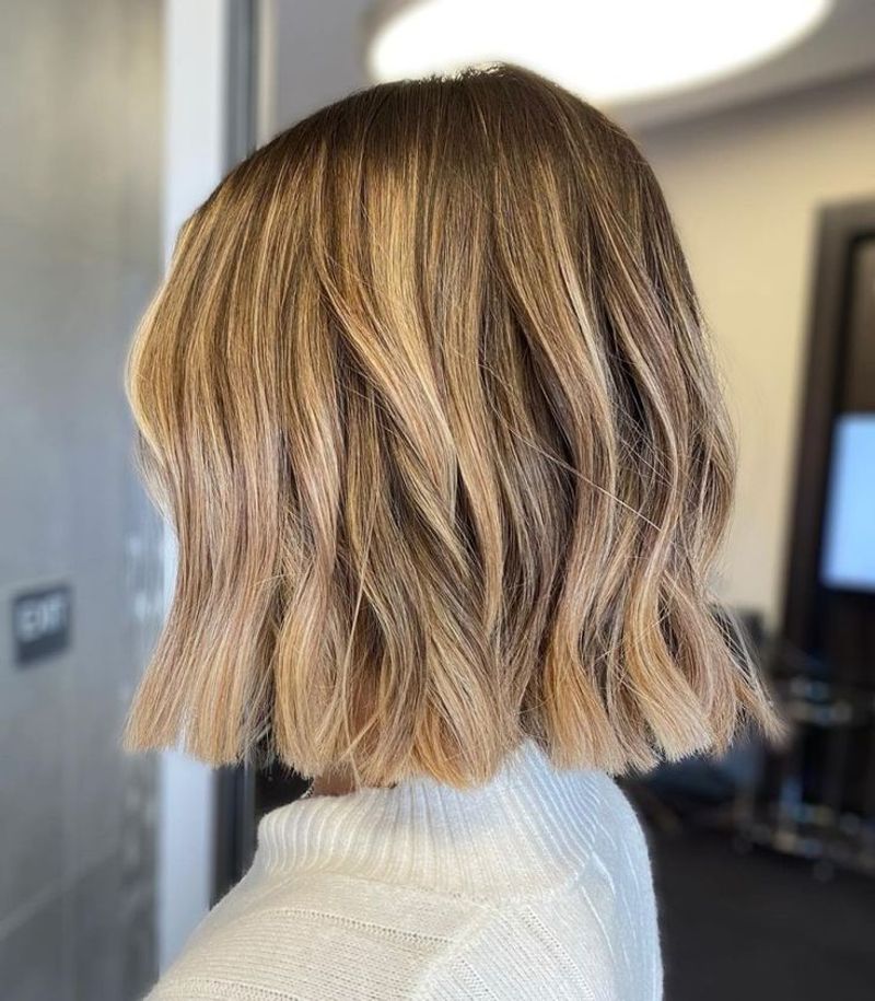 Blunt Bob With Choppy Layers