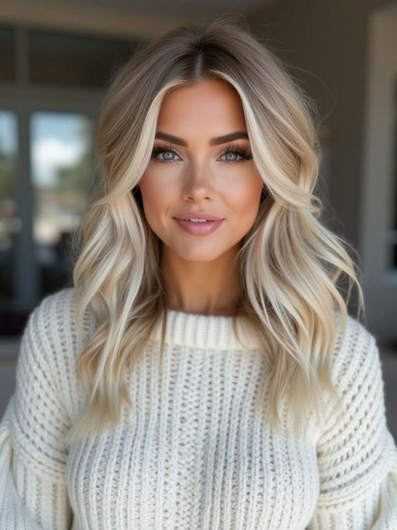Oversized Knits for Tousled Waves