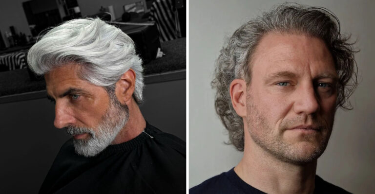 14 Hairstyles for Men with Gray Hair and 5 You Should Avoid