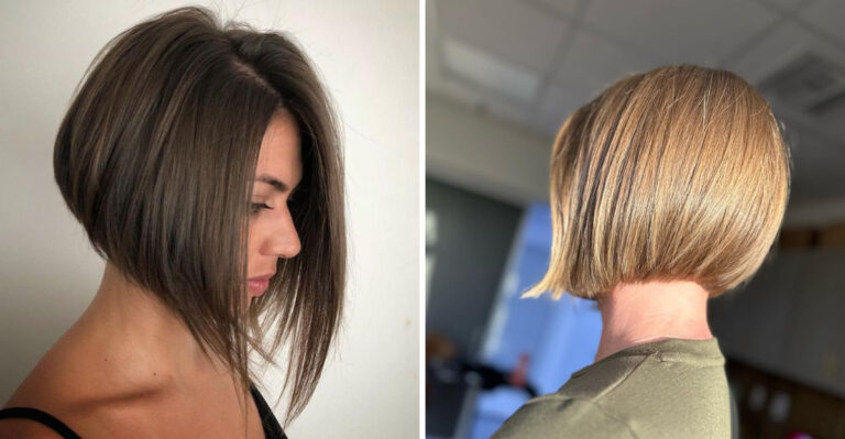15 Cute Angled Bob Haircuts For Women 40+ Dealing With Fine Hair