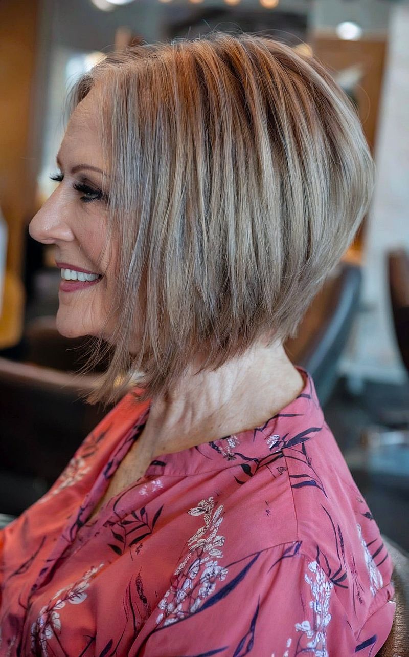 Chic Bob with Soft Layers