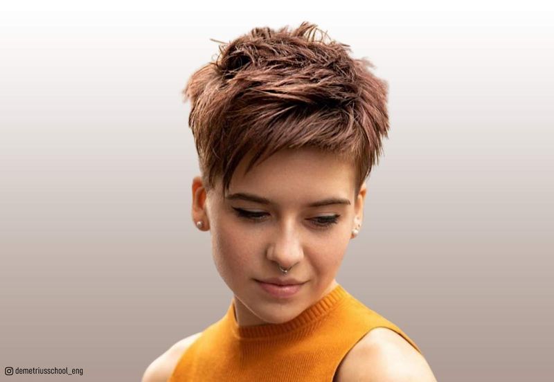Pixie With Choppy Layers