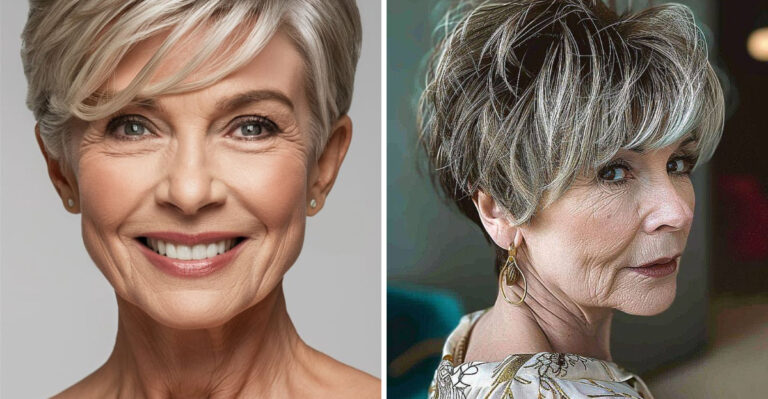 15 Gorgeous “Tapered” Pixie Cuts for Women Over 60