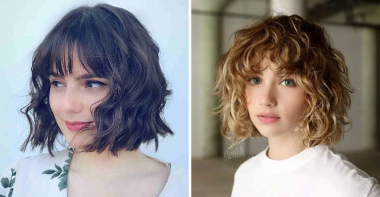 15 Prettiest Neck-Length Bob Haircuts With Bangs, According To Hairstylists