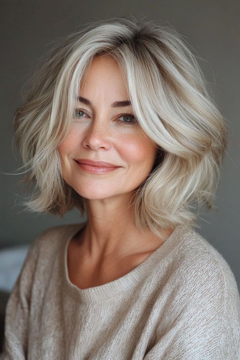 Layered Kitty Shag