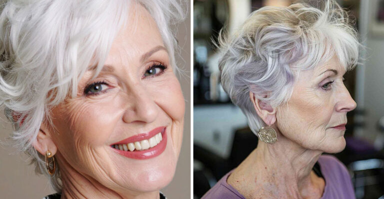 15 Trending Shaggy Pixie Cuts for Women Over 70 With Aging Hair