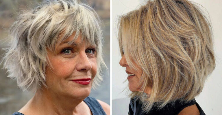 15 Vibrant “Nano Bob” Haircuts for Women 65+