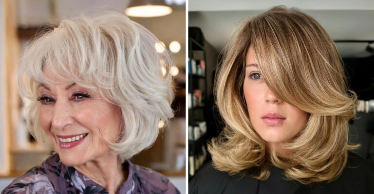 15 Viral Butterfly Haircuts for Women Over 50 With Fine Hair