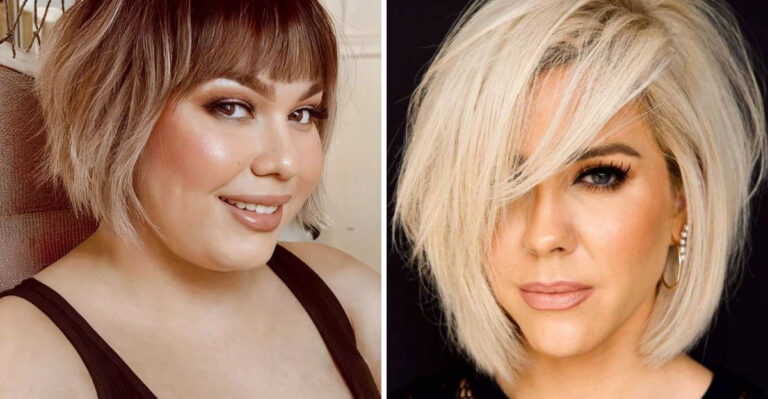 16 Gorgeous Face-Framing Bob Haircuts for Curvy Women