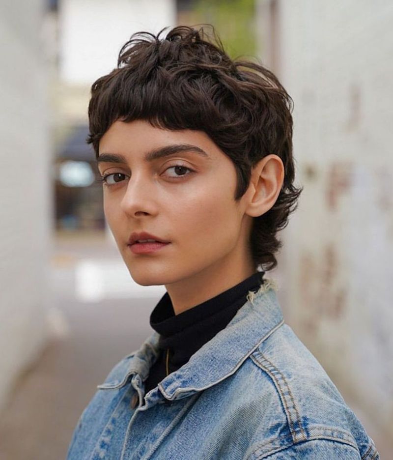 Coupe Pixie texturée