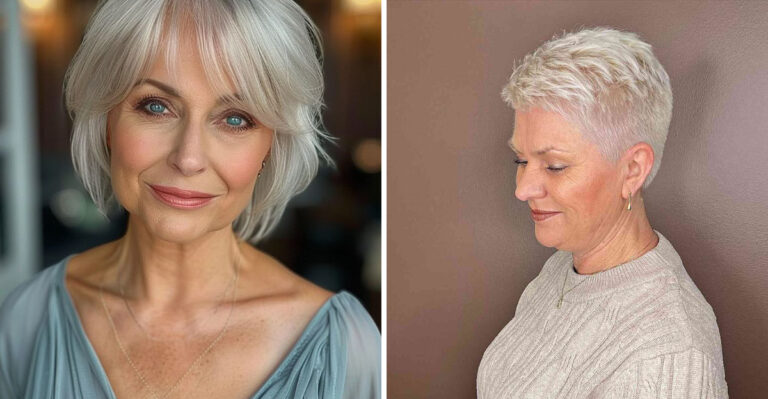 17 Beautiful “Trixie” Cuts for Retired Women In Their 70s