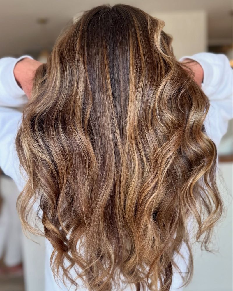 Sun-Kissed Caramel Highlights