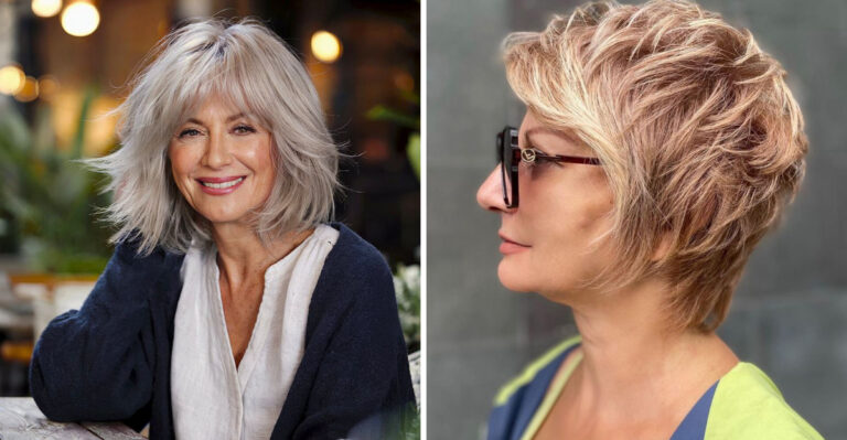 17 Pretty “Easy As Pie” Hairdos For Retired Women In Their 60s