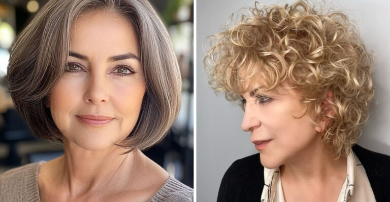 17 Sassy Rounded Bob Haircuts for Women Over 50 With Nothing to Prove