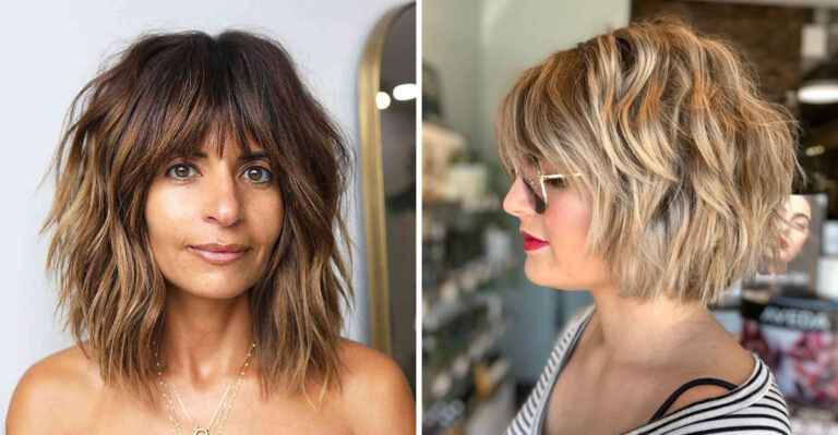 17 Trendy Shaggy Bob Haircuts That Look Better At 40