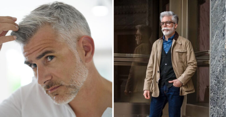 9 Styling Habits That Make Man With Gray Hair Look Dull (and 9 Hairstyles That Fix It Fast)
