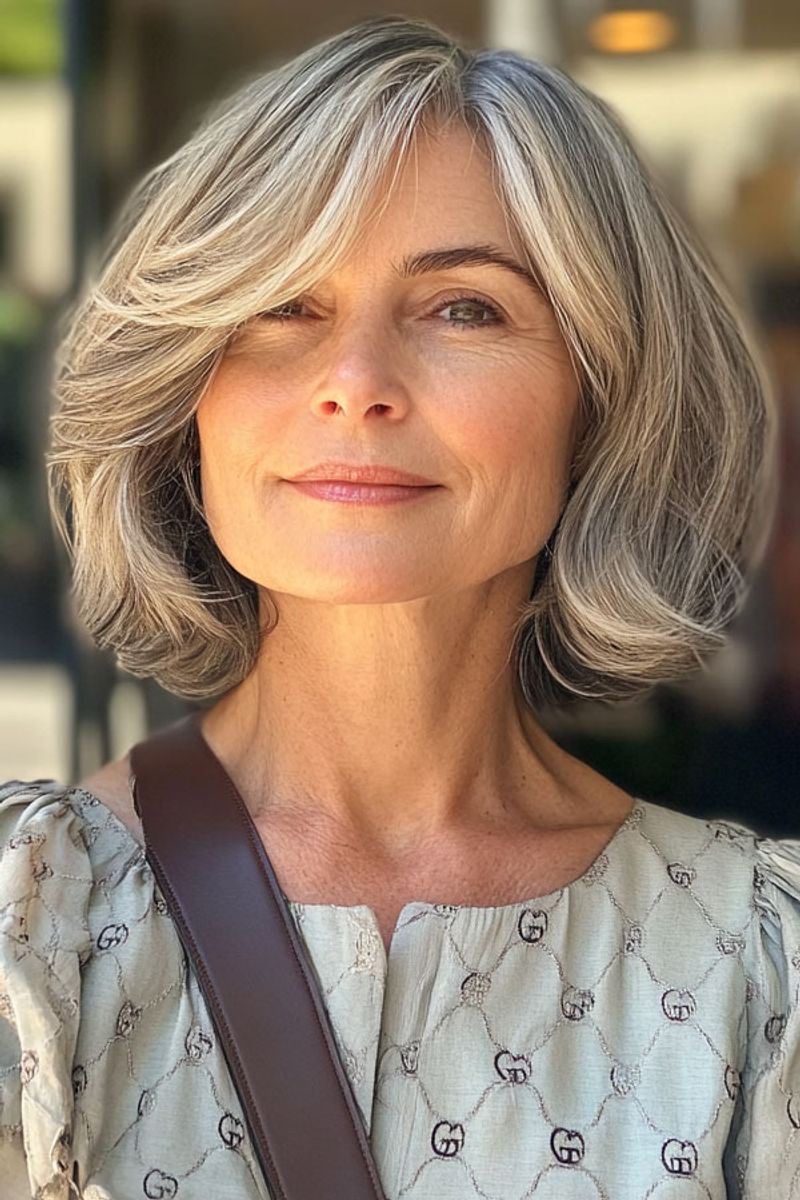 Soft Feathered Bob
