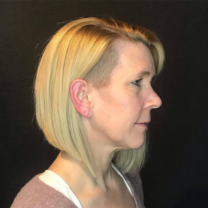 Soft Undercut with Long Top Layers