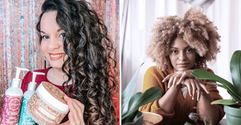 As A Naturally Curly Girl Who Destroyed Her Curl Pattern With Heat Damage, This Is How I’m Trying To Revive My Hair Years Later