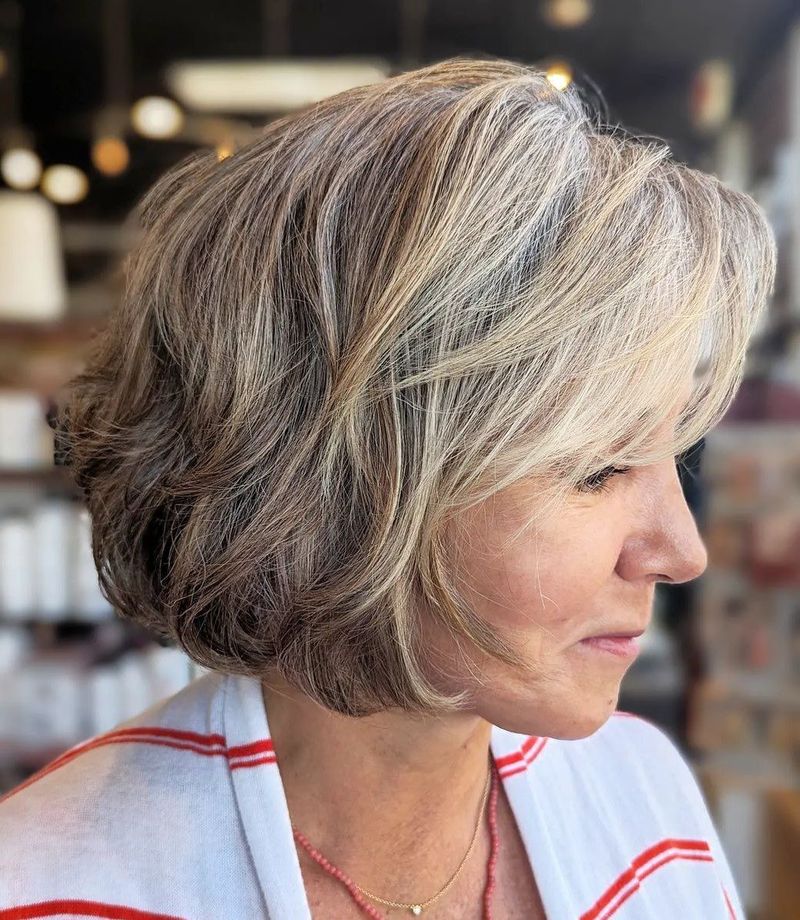 Layered Chin-Length Cut