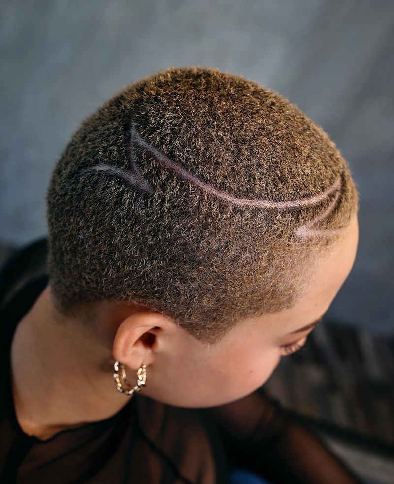 Layered Buzz Cut