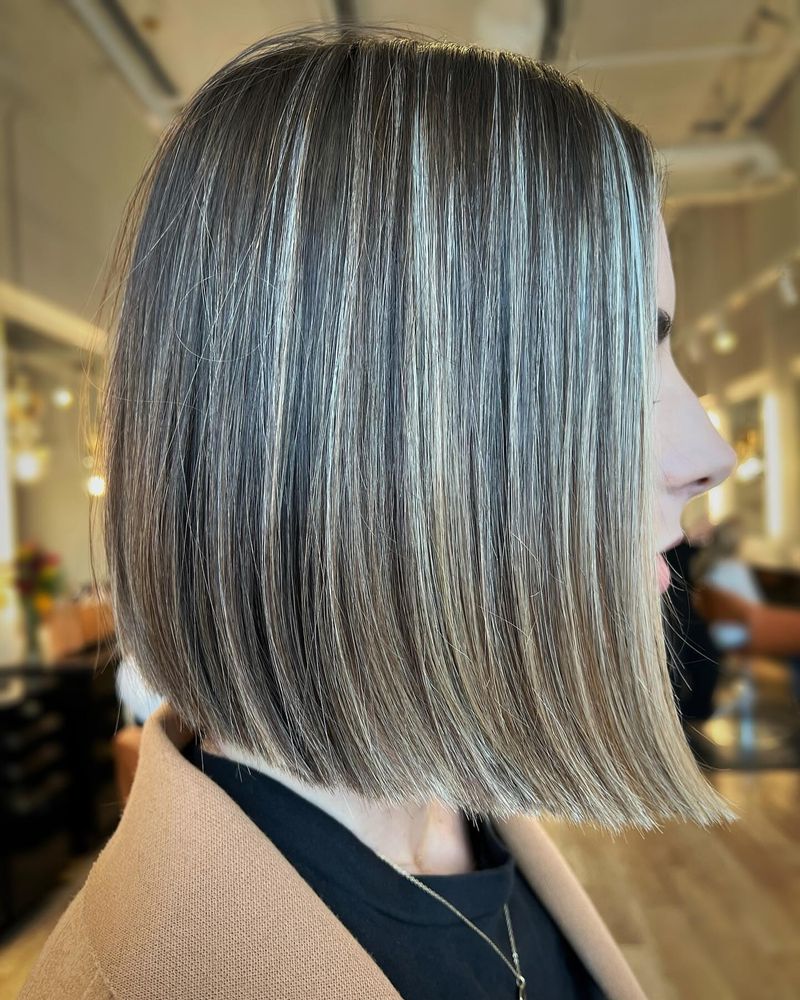 Blunt Rounded Bob