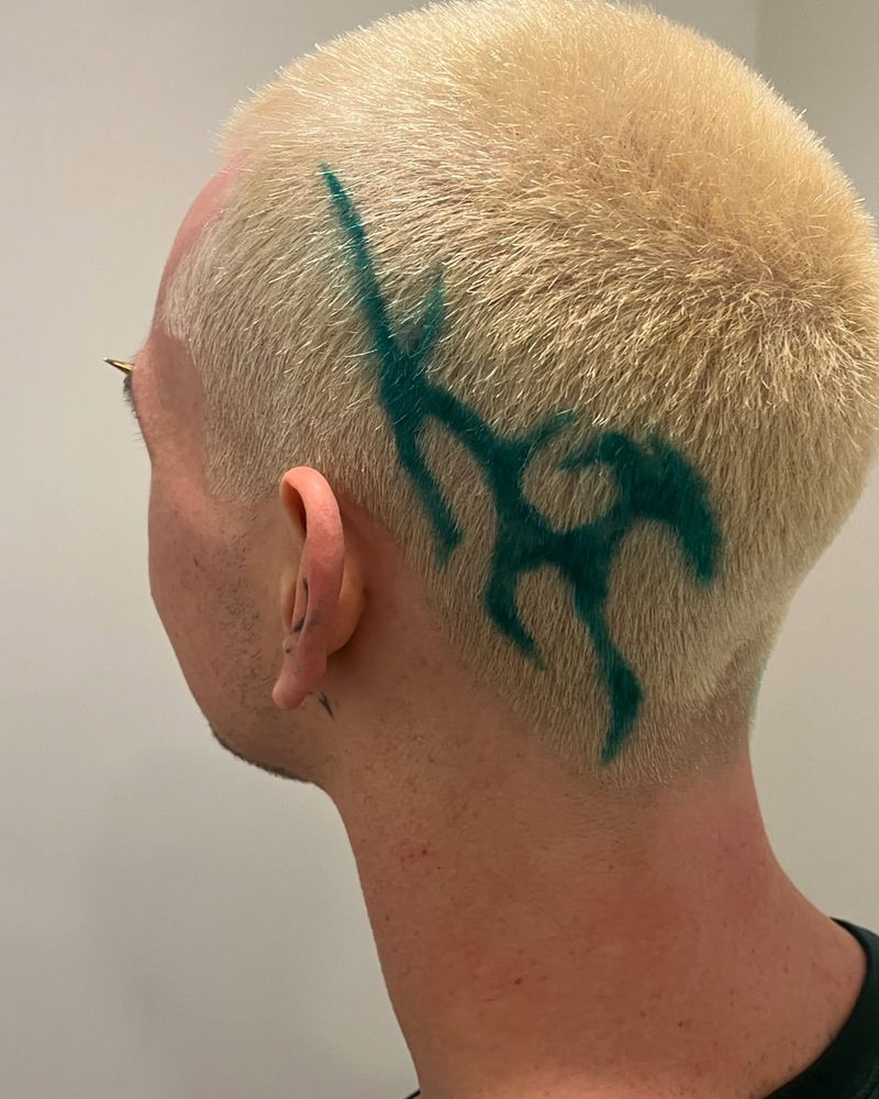 Avoid: Shaved Designs and Patterns